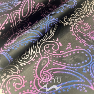 Paisley Design Silk Jacq