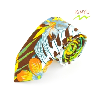 Cotton Printing Necktie 