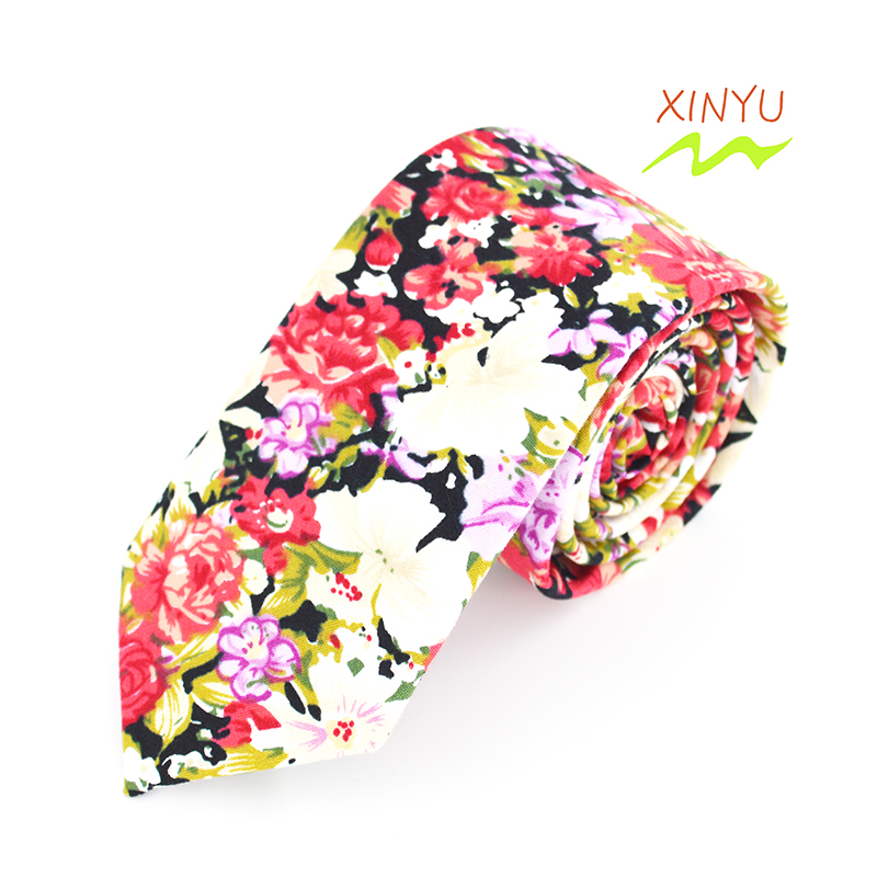 COTTON PRINTING SULIMATION NECKTIE HIGH QUALITY CUSTOMIZED PRODUCTION高品质棉布印花领带