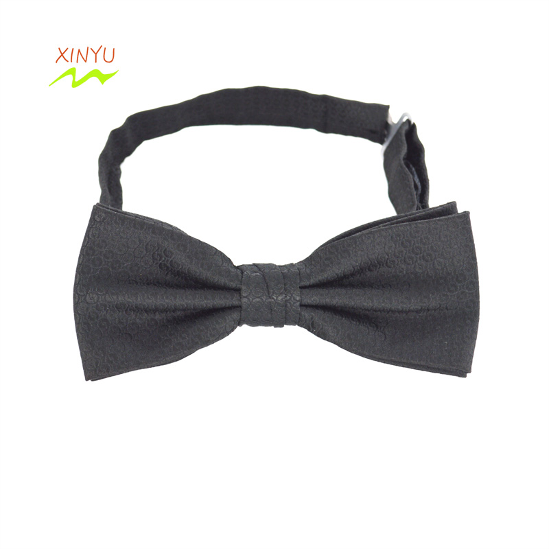 BLACK DESIGN JACQUARD CLASSICAL BOWTIE 黑色经典提花领结